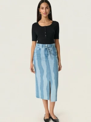 Obrázek produktu Denimová sukně Soaked in Luxury modrý denim