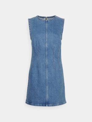 Obrázek produktu Denimové šaty Abercrombie & Fitch modrý denim