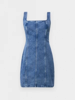 Obrázek produktu Denimové šaty Abercrombie & Fitch šedomodrý denim