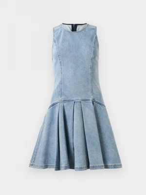 Obrázek produktu Denimové šaty Alice + Olivia modrý denim