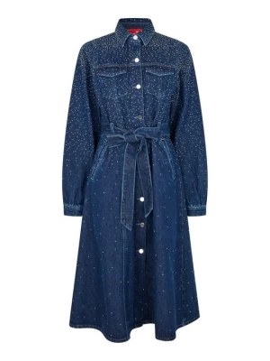 Obrázek produktu Denimové šaty Cras tmavomodrý denim