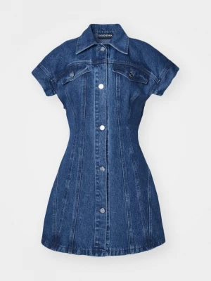 Obrázek produktu Denimové šaty David Koma tmavomodrý denim