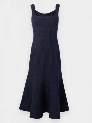 Obrázek produktu Denimové šaty Diane Von Furstenberg tmavomodrý denim