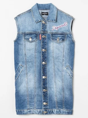 Obrázek produktu Denimové šaty Dsquared2 modrá
