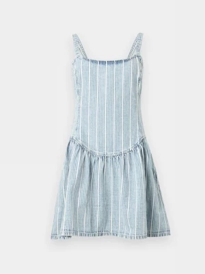 Obrázek produktu Denimové šaty GAP modrý denim