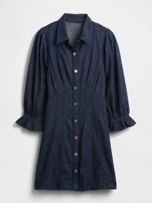 Obrázek produktu Denimové šaty GAP tmavomodrý denim