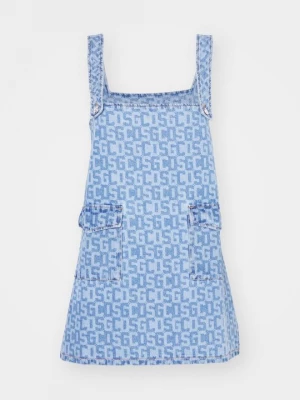 Obrázek produktu Denimové šaty GCDS modrý denim