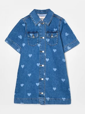 Obrázek produktu Denimové šaty ONLY GIRLS modrý denim
