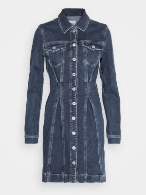 Obrázek produktu Denimové šaty Pepe Jeans tmavomodrý denim