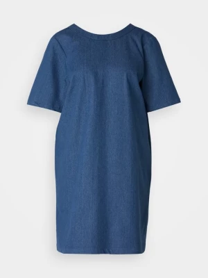 Obrázek produktu Denimové šaty Pieces modrý denim