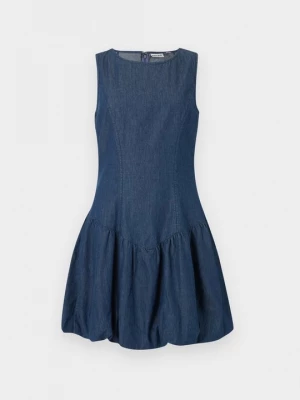 Obrázek produktu Denimové šaty Pieces modrý denim
