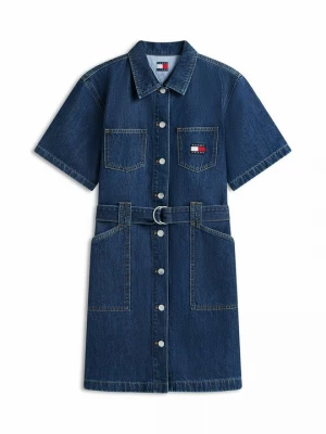 Obrázek produktu Denimové šaty Tommy Jeans tmavě modrá