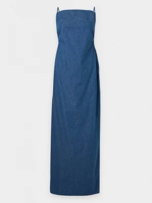 Obrázek produktu Denimové šaty Topshop tmavomodrý denim