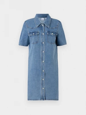 Obrázek produktu Denimové šaty Vero Moda modrý denim