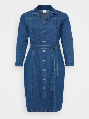 Obrázek produktu Denimové šaty Vero Moda tmavomodrý denim