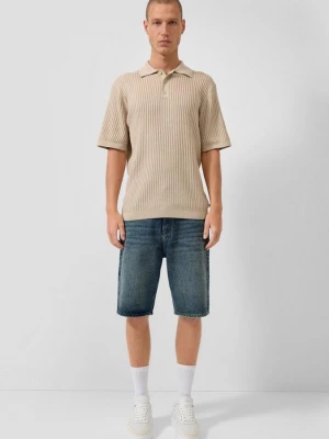 Obrázek produktu Denimové šortky / Volný střih Loose Fit / Středně vysoký pas QS modrá