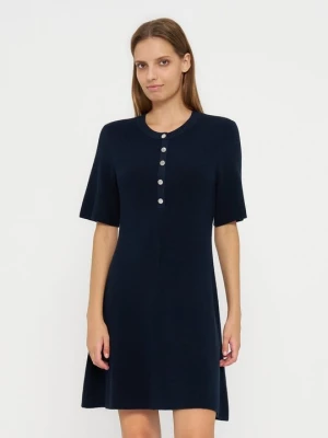 Obrázek produktu Denní šaty Barbour melírovaná tmavě modrá