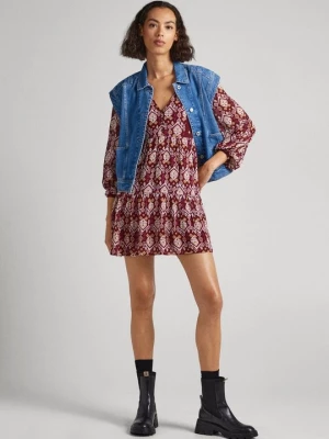Obrázek produktu Denní šaty Pepe Jeans bordeaux