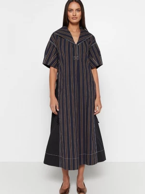 Obrázek produktu Denní šaty Tory Burch tmavě modrá