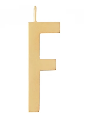 Obrázek produktu Design Letters Pozlacený stříbrný přívěsek zlatá