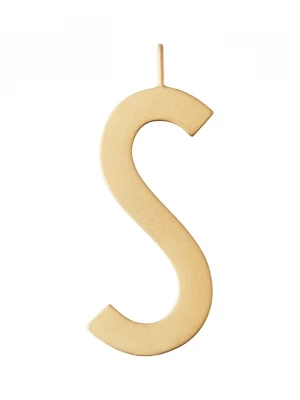 Obrázek produktu Design Letters Pozlacený stříbrný přívěsek Design Letters zlatá
