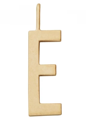 Obrázek produktu Design Letters Pozlacený stříbrný přívěsek Design Letters zlatá