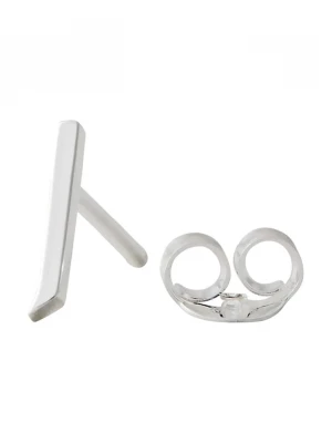 Obrázek produktu Design Letters Stříbrná náušnice Design Letters
