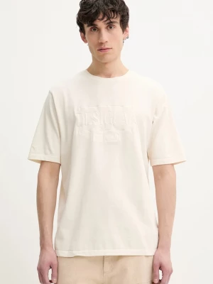 Obrázek produktu Desigual Bavlněné tričko Desigual WASHINGTONEC béžová