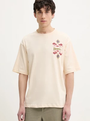 Obrázek produktu Desigual Bavlněné tričko Desigual WISCONSIN béžová