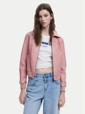 Obrázek produktu Desigual Bunda z imitace kůže 25SWEW47 Růžová Loose Fit