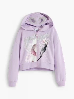 Obrázek produktu Desigual Dětská bavlněná mikina Desigual fialová