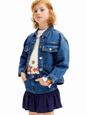 Obrázek produktu Desigual Dětská riflová sukně Desigual námořnická modř