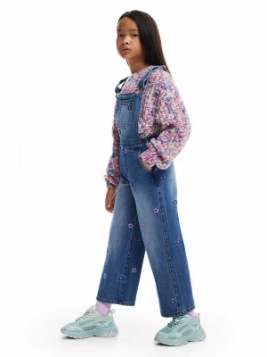 Obrázek produktu Desigual Dětské džínové lacláče Desigual modrá