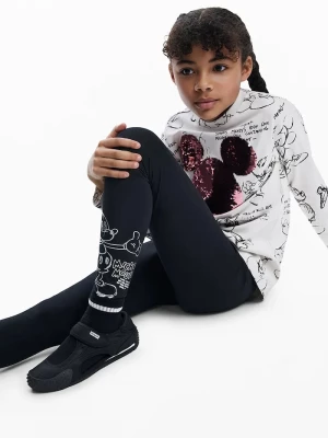 Obrázek produktu Desigual Dětské legíny Desigual černá