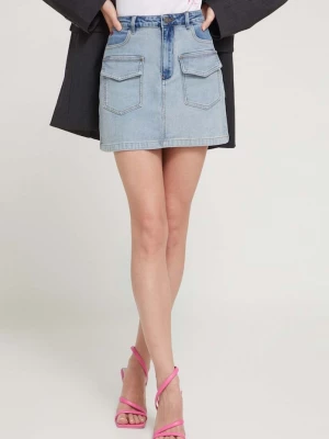 Obrázek produktu Desigual Džínová sukně Desigual RÍMINI modrá
