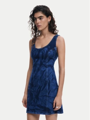Obrázek produktu Desigual Džínové šaty 25SWVD01 Tmavomodrá Slim Fit