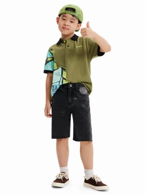 Obrázek produktu Desigual Džínové šortky 23SBDD01 Černá Regular Fit