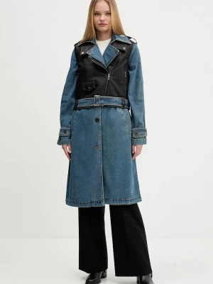 Obrázek produktu Desigual Džínový kabát Desigual DENIMBIK modrá