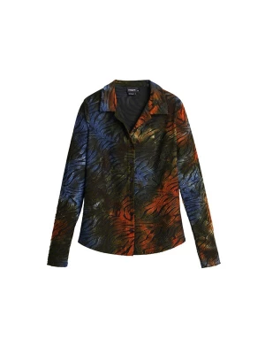 Obrázek produktu Desigual Halenka modrá / zelená / červená