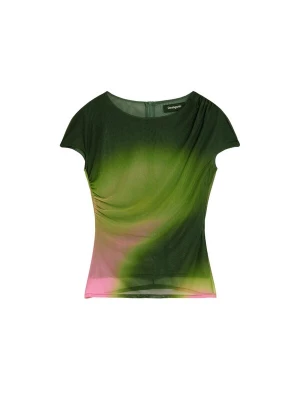 Obrázek produktu Desigual Halenka olivová / růžová / černá