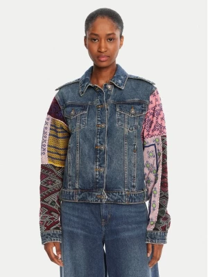 Obrázek produktu Desigual Jeansová bunda Etnic 25WWED14 Barevná Regular Fit