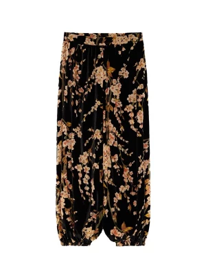 Obrázek produktu Desigual Kalhoty hnědá / zelená / pudrová / černá
