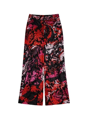 Obrázek produktu Desigual Kalhoty pink / červená / černá / bílá