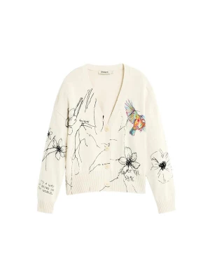 Obrázek produktu Desigual Kardigan azurová / černá / bílá