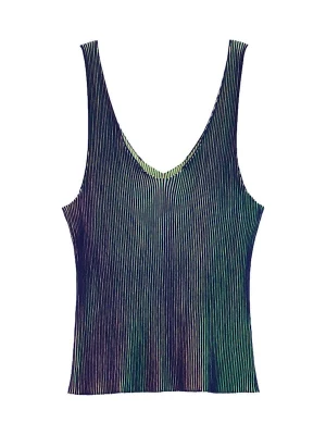 Obrázek produktu Desigual Kardigany aqua modrá / tmavě modrá / zelená / světle zelená
