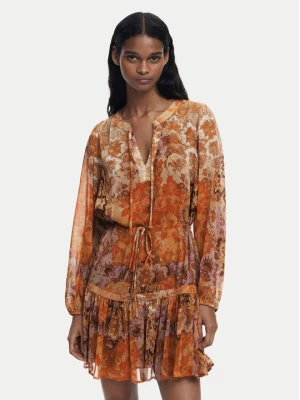 Obrázek produktu Desigual Každodenní šaty Bohoshort 25WWVW18 Oranžová Relaxed Fit