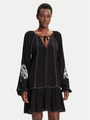 Obrázek produktu Desigual Každodenní šaty Silvianegro 25WWVW19 Černá Loose Fit