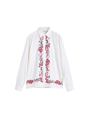 Obrázek produktu Desigual Košile béžová / tmavě modrá / červená / bílá