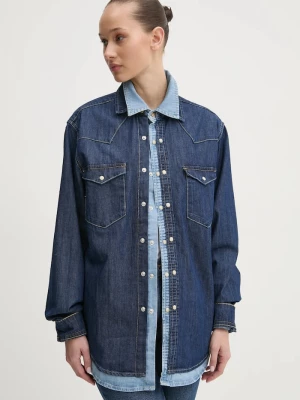 Obrázek produktu Desigual Košile Desigual NUEVAYORK námořnická modř