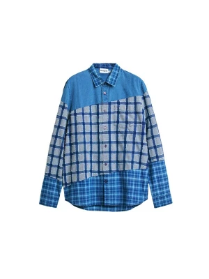 Obrázek produktu Desigual Košile světlemodrá / tmavě modrá / bílá